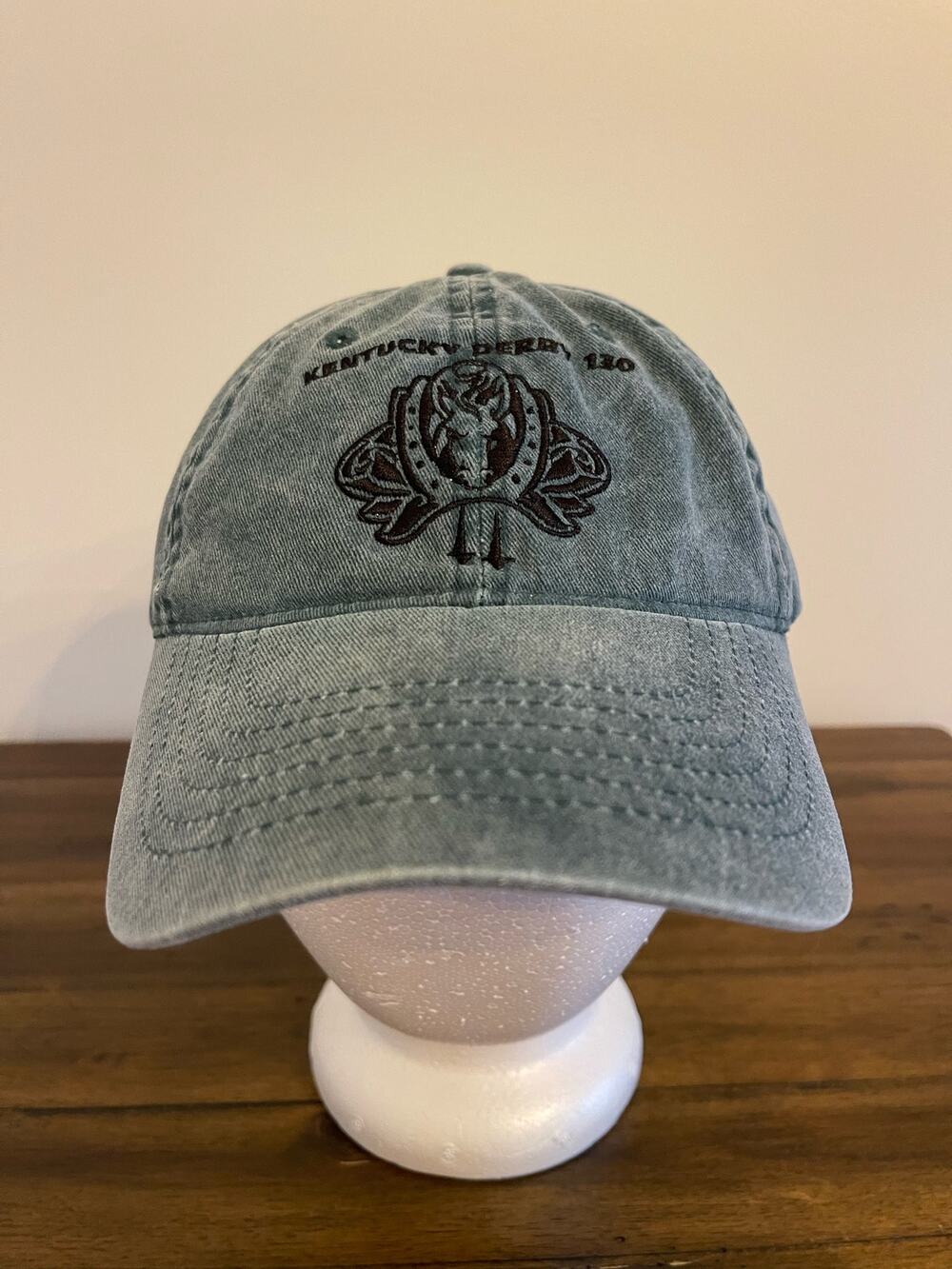 Kentucky Derby 130 Green Adjustable Hat